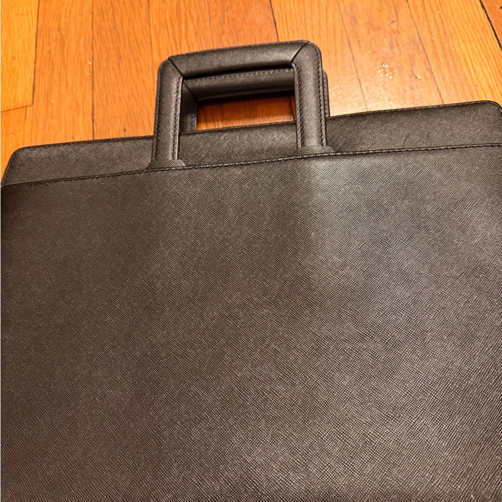 Burberry Dark Brown Leather Briefcase - Picture 4 of 13